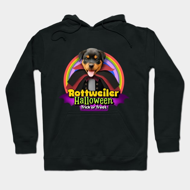 Rottweiler halloween costume Hoodie by Puppy & cute